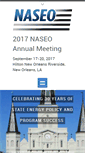 Mobile Screenshot of annualmeeting.naseo.org