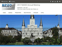 Tablet Screenshot of annualmeeting.naseo.org